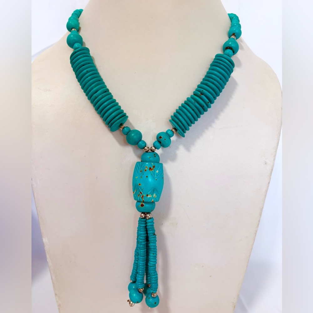 Bone Beaded Necklace